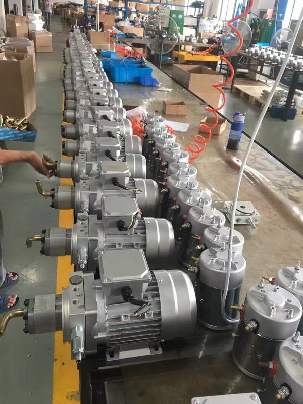 Hydraulic Power Unit Dock Leveler Hydraulic High Pressure Gear Pump AC380V 0.75KW Motor 2.1cc/R