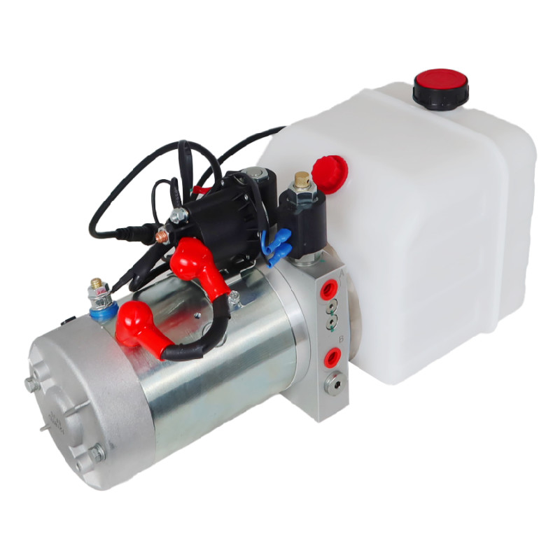 DC 12V 1.8Kw Double Acting Portable Hydraulic Power Unit For Fork Lift Pallet Truck