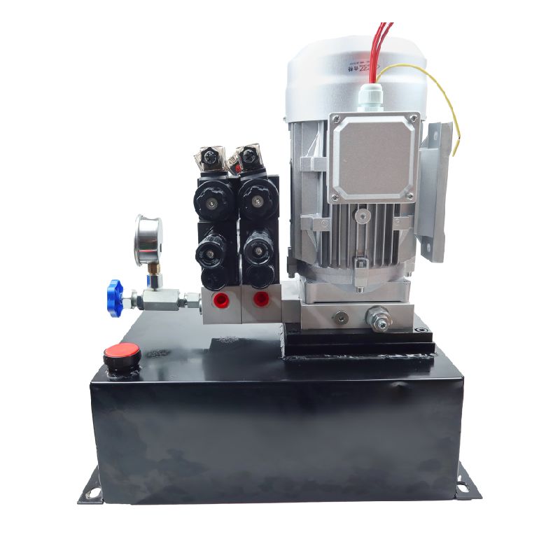 AC 380V 2.2kw Double Acting Hydraulic Power Unit for Hydraulic Machine Tools Lifting Platforms Lifts Power Pack Vertical with Instrument Display