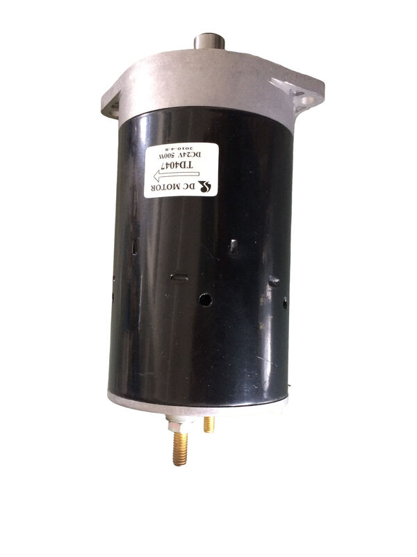 CE Approved Black Mini Power Pack Motor , Hydraulic DC 24v 500w Electric Motor