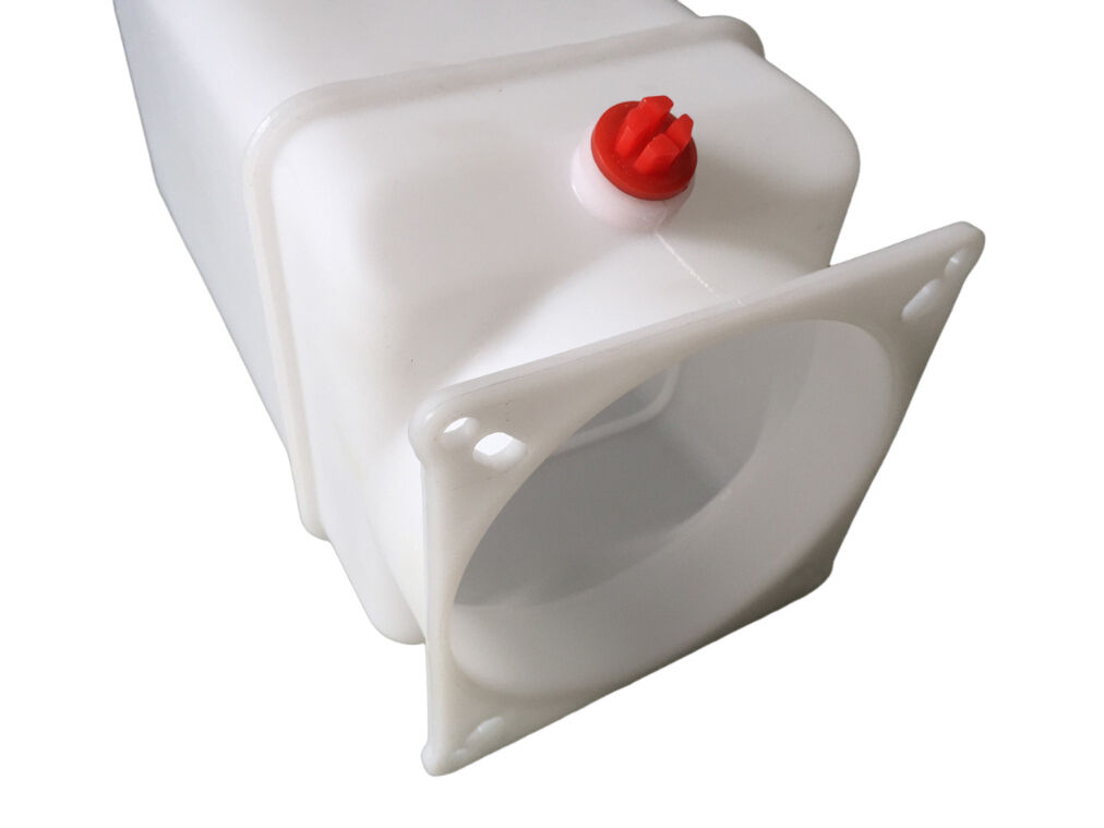 120mm Neck Size 2.5L Plastic Hydraulic Tanks , Hydraulic Oil Reservoir Tank